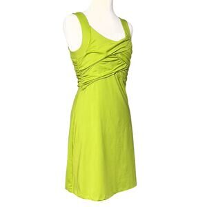 Athleta SZ S Lime Green Athleisure Dress